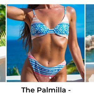 Kenny flowers Palmilla bikini top